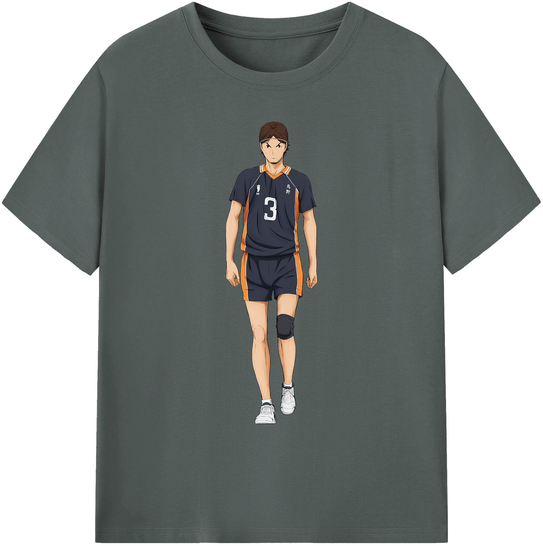 （画像用） ハイキュー!! Haikyu!! 綿100％ メンズ半袖Tシャツ｜肌触りやわらか＆通気性